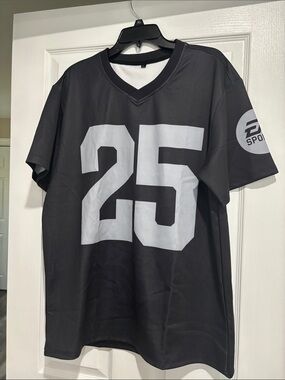 Men's EA SPORTS Jersey with White '25' Graphic